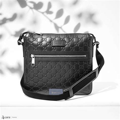 signature gucci messenger bag|gucci messenger bag for women.